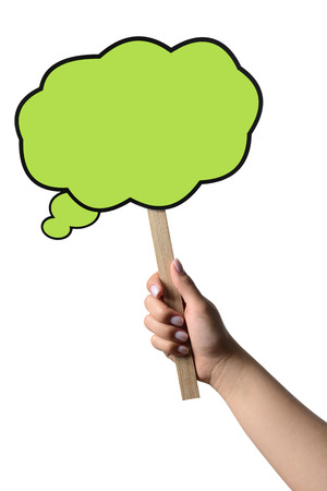 Talk balloon の写真素材