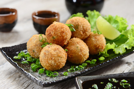Salmon balls