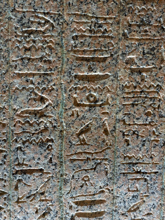 Hieroglyphics at Valley of the kings, Luxor Egypt