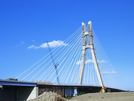 Bridge under construction