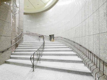 Staircase in modern buildingの写真素材