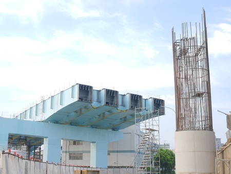 Bridge under construction 