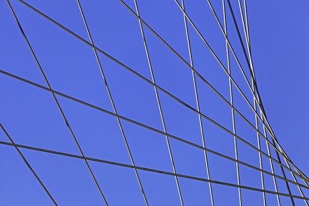 Metal Wires On Sunny Day As Background