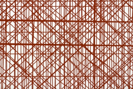 Abstract red lines patternの写真素材