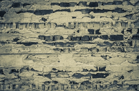 Brick wall as background or textureの写真素材