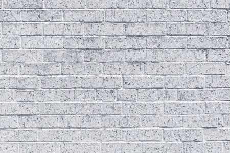 White brick wall for background or textureの写真素材