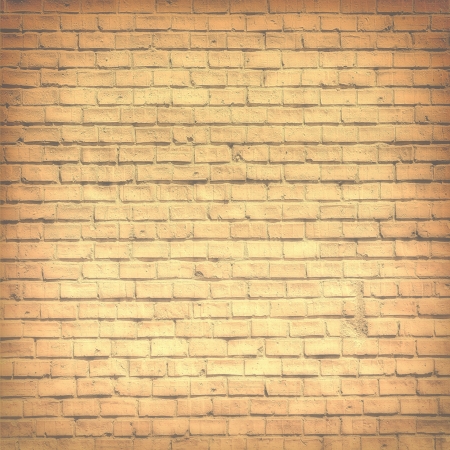 Misty brick wall for background or textureの写真素材