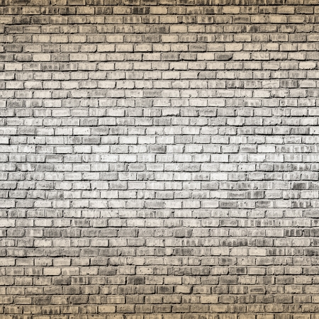 Interior design - brick wall with top and bottom vignetteの写真素材