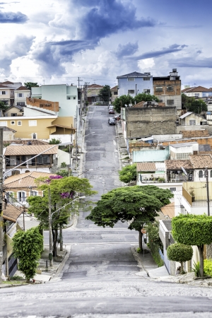 Streets of Sao Paulo, Brazilの写真素材