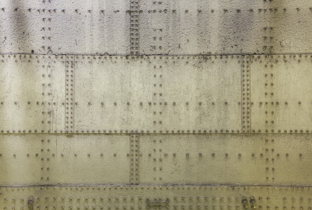 Grunge metal wall as background or texture