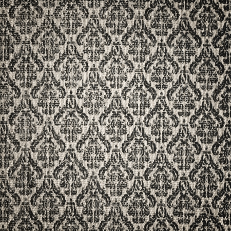 Vintage decorative pattern on linen backgroundの写真素材