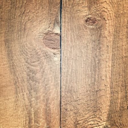 Old wooden knotty backgroundの写真素材