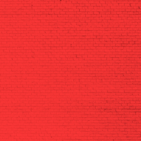 Red brick wall for background or textureの写真素材