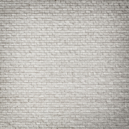 White brick wall for background or textureの写真素材