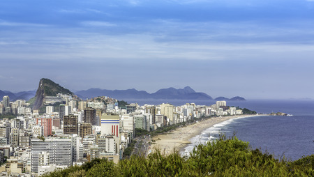 Rio de Janeiro beach panorama , Brazilの写真素材