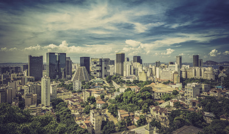 Financial district of Rio de Janeiro, Brazilの写真素材