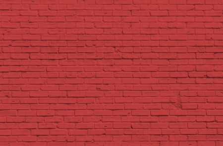 Red Brick wall for background or textureの写真素材