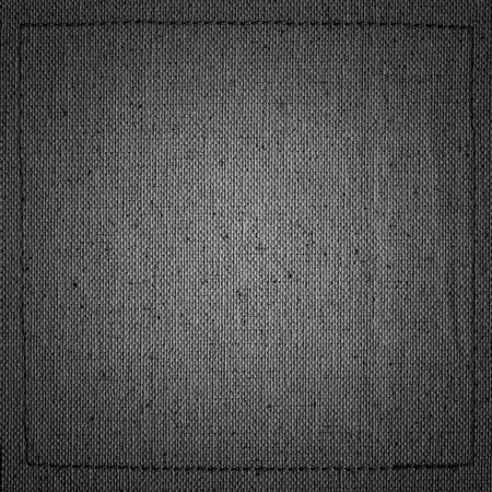 Canvas texture background with threadの写真素材