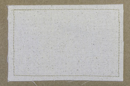 Canvas texture background with threadの写真素材