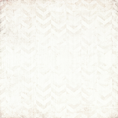 Desaturated geometric design on old vintage paperの写真素材