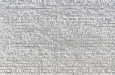 White brick backgroundの写真素材