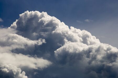 Cloudy grey sky