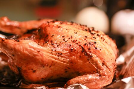 Roasted chicken