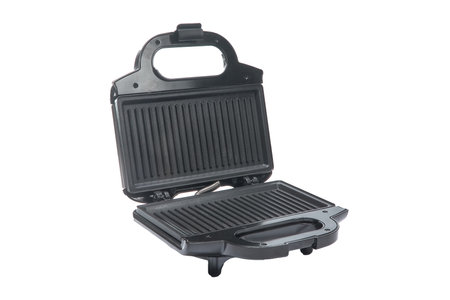Outdoor electric grill insulated on white backgroundの写真素材
