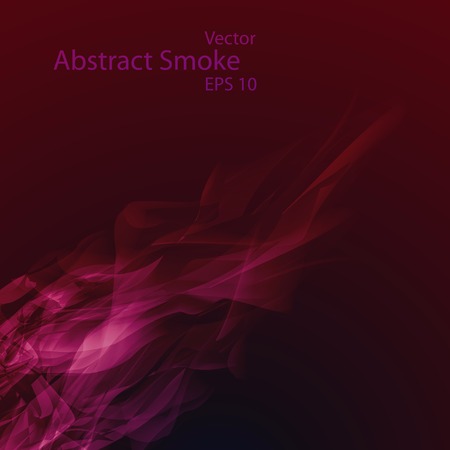 Smoke background  , vector elegant waveのイラスト素材