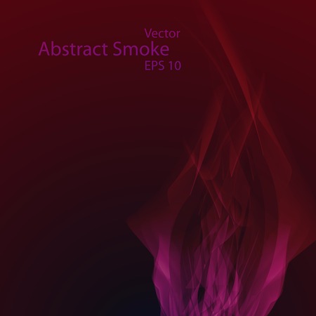 Smoke background , vector elegant waveのイラスト素材