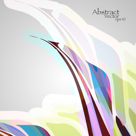 Abstract wavy backgroundのイラスト素材