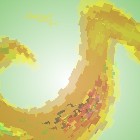 Abstract wavy background eps10のイラスト素材