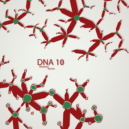 Futuristic dna eps 10のイラスト素材