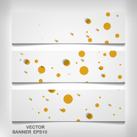 Colorful banner for your design, vector elegant illustrationのイラスト素材