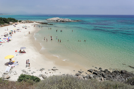 Landscape of sardinia coast Italyのeditorial素材