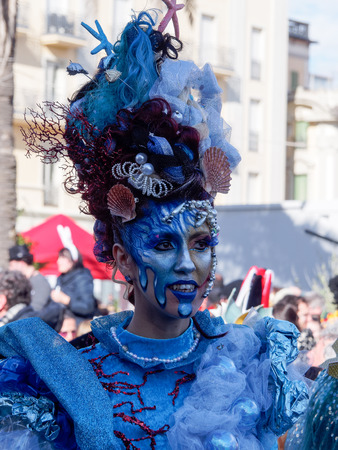 VIAREGGIO, ITALY - FEBRUARY 23:   allegorical float at Viareggio Carnival held February 23, 2014のeditorial素材