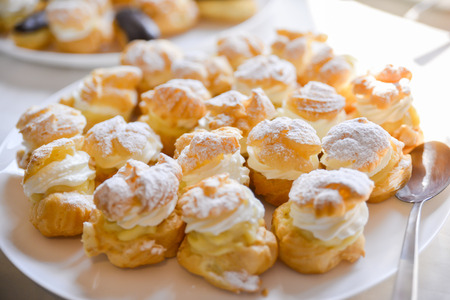 Restaurant sweets arrangements for wedding reception or similar events