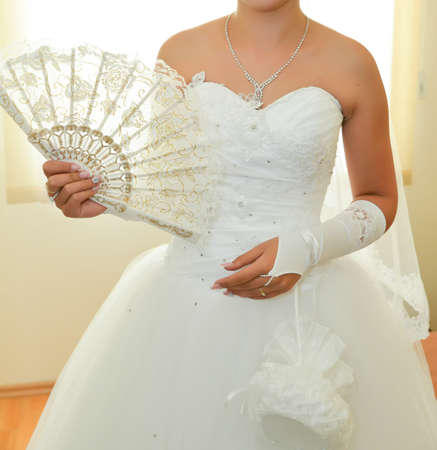 bride preparation details before the weddingの写真素材