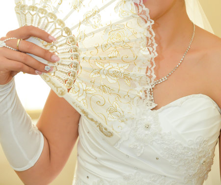 bride preparation details before the weddingの写真素材