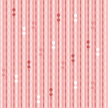 Abstract pattern with dots on pink backgroundのイラスト素材