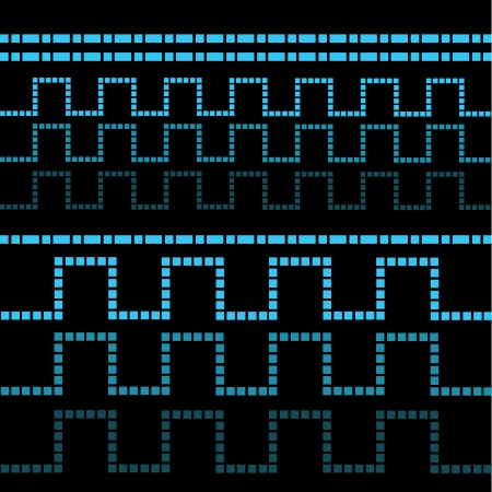 Abstract Ethnic geometric patternのイラスト素材