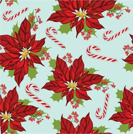 Seamless christmas patternのイラスト素材