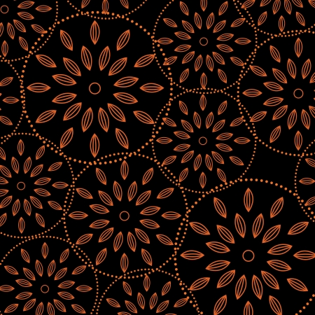 Floral pattern, cute backgroundのイラスト素材