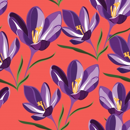 Seamless pattern  for design with spring flowers
のイラスト素材