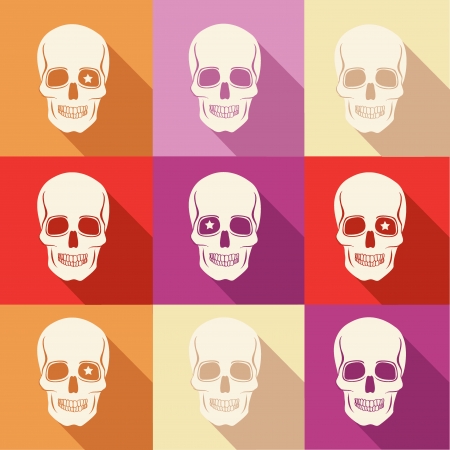 Halloween background Vector illustration のイラスト素材