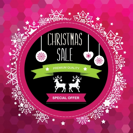 Christmas  saleのイラスト素材