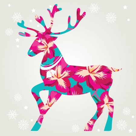 Poster Merry Christmas.Typography.Vector illustration.のイラスト素材