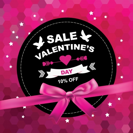 Poster Valentineのイラスト素材