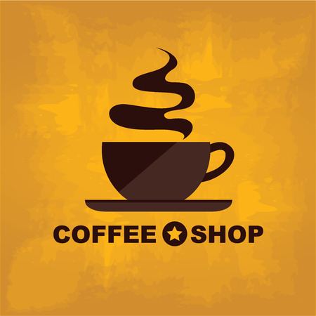 Coffee shop icon menuのイラスト素材
