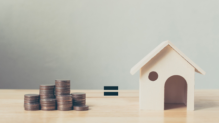 Real estate and property investment and house mortgage financial conceptの写真素材